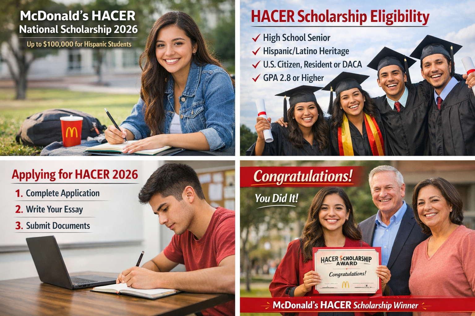 McDonald’s HACER National Scholarship