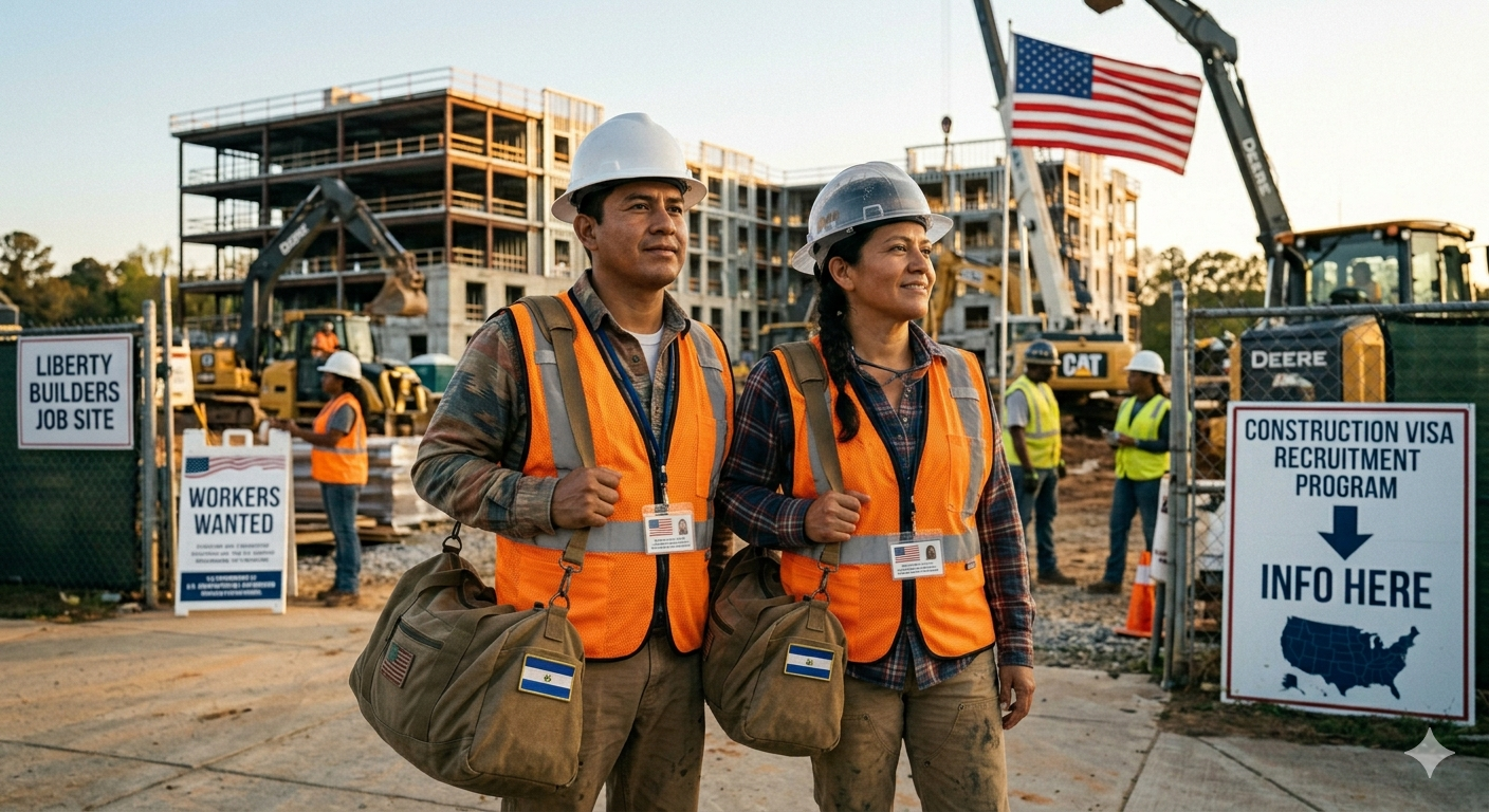relocate to the USA via the construction Visa Program